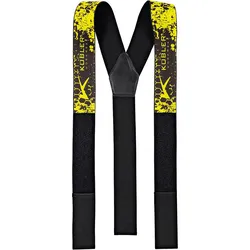 KÜBLER FOREST Hosenträger warngelb/schwarz S - 8750 9123-3499-S - warngelb/schwarz