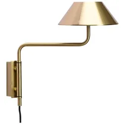 Hübsch, Deckenleuchte, Cover Wandlampe Messingfarben