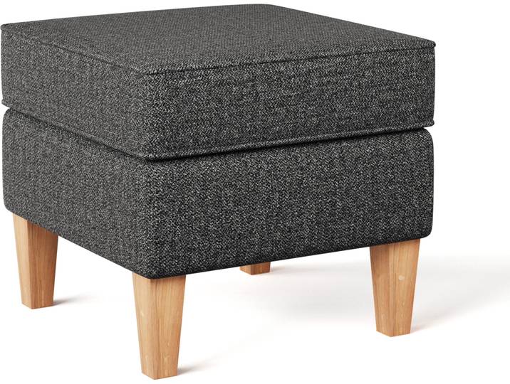 WILLY Hocker, Material Stoff, Dunkelgrau