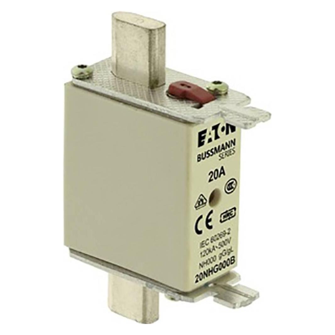 Eaton Sicherungseinsatz, Niederspannung, 20 A, 20NHG000B (20 A) (20NHG000B)