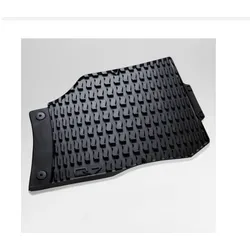Audi Q7 4L Gummifußmatten schwarz hinten 4L0061511041