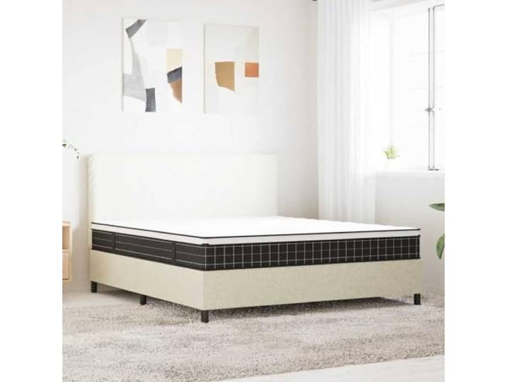 Bonnell-Federkernmatratze Mittel 160x200 cm Zwei Matratzenkerne kombiniert,komprimiert und aufgerollt im Karton,abnehmbarer Bezug