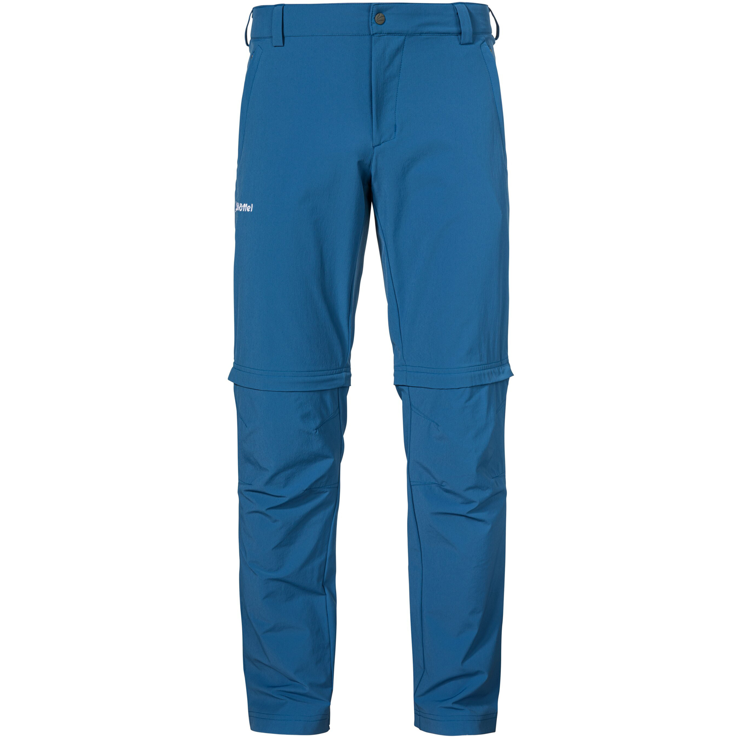 Schöffel Folkstone Zip-Off Hose Herren Zip-Hosen blau Größe XXL Trekking Windabweisend Wasserabweisend