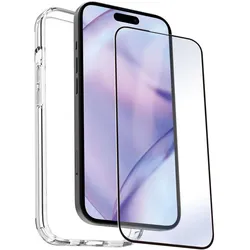 [n]fibrecare Handytasche und -schutz Myway iPhone 15 Plus (Apple iPhone 15 Plus), Smartphone Hülle, Transparent
