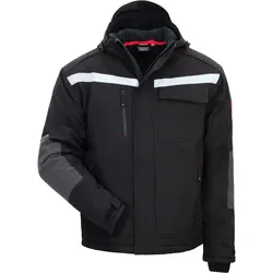 Kinder Wintersoftshelljacke MOTION TEX KIDS - 158/164 - schwarz