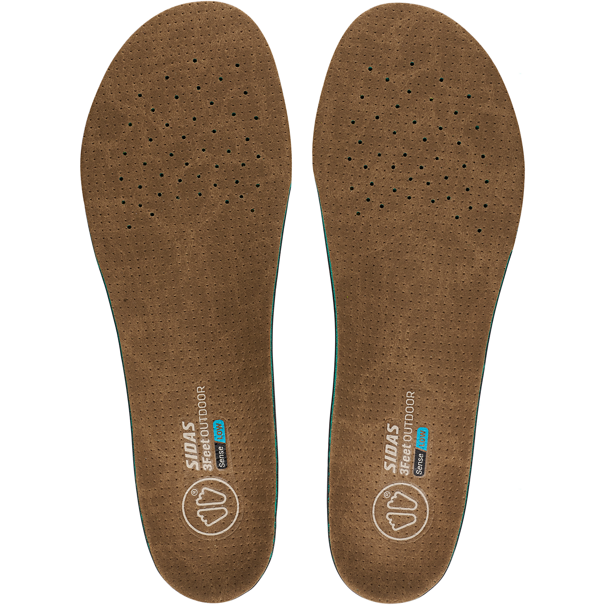 Sidas 3Feet Outdoor Sense Low Einlegesohle Schuhzubehör braun Größe 39 Trekking