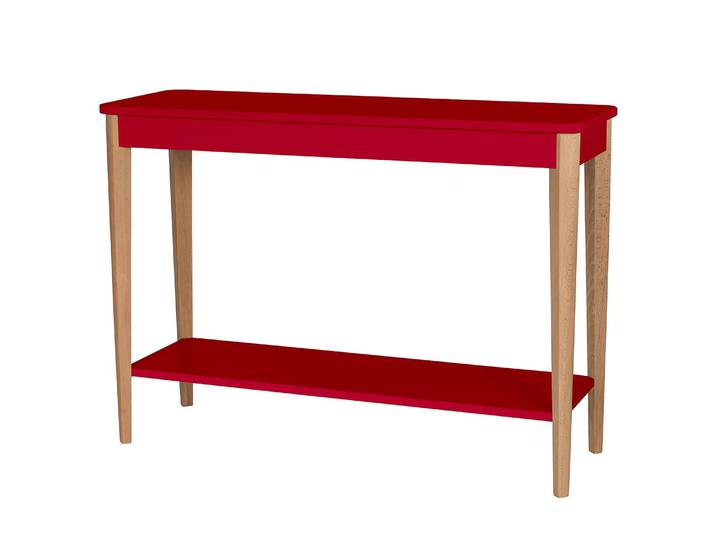 Console 105cm Rouge/Rouge