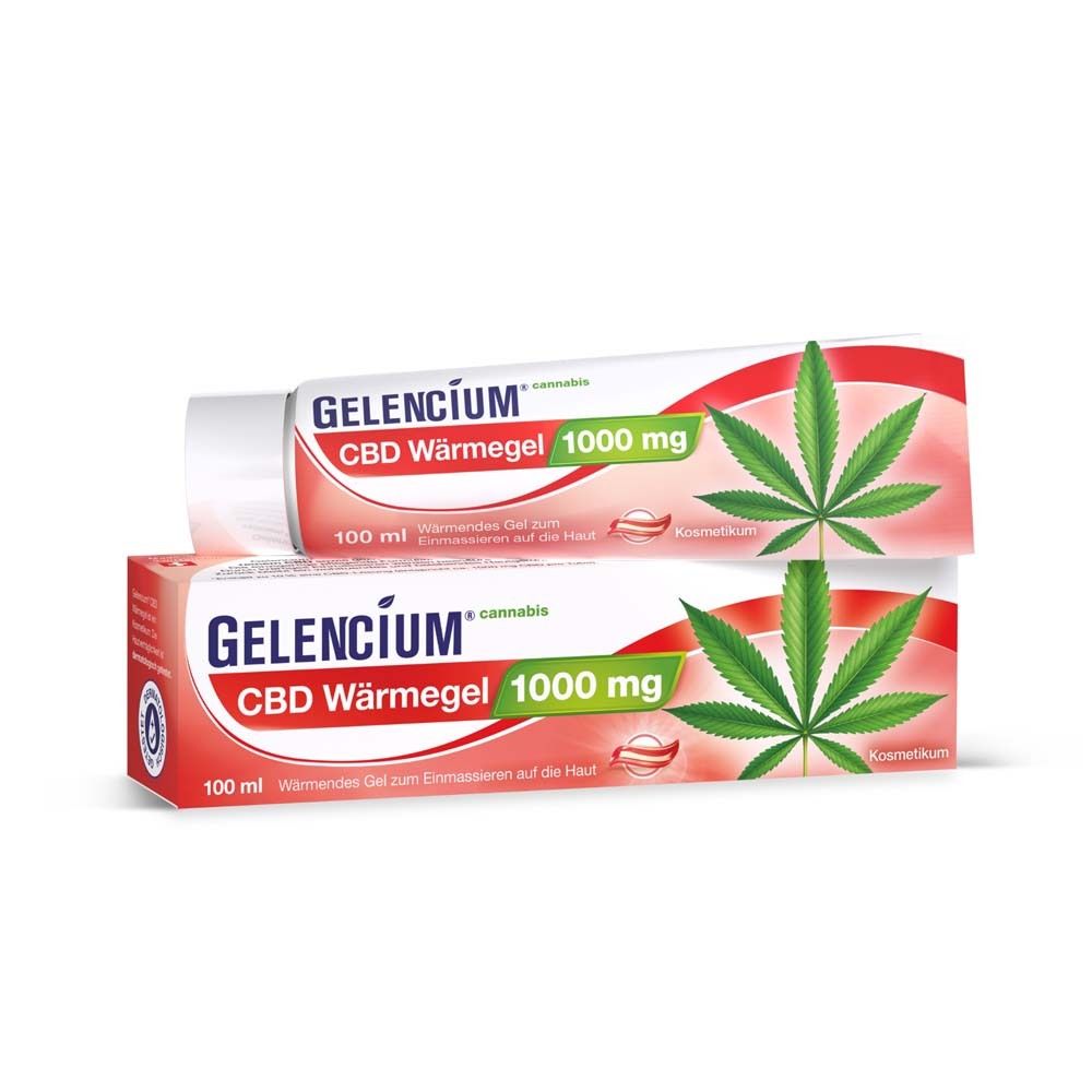 Gelencium Cannabis CBD Wärmegel 100 ml Gel