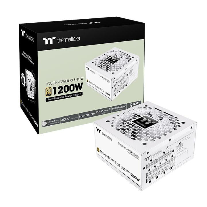 Thermaltake Themaltake Toughpower XT Snow 1200W 80Plus Gold ATX3.1 PS-TPX-1200FNFAGE-W