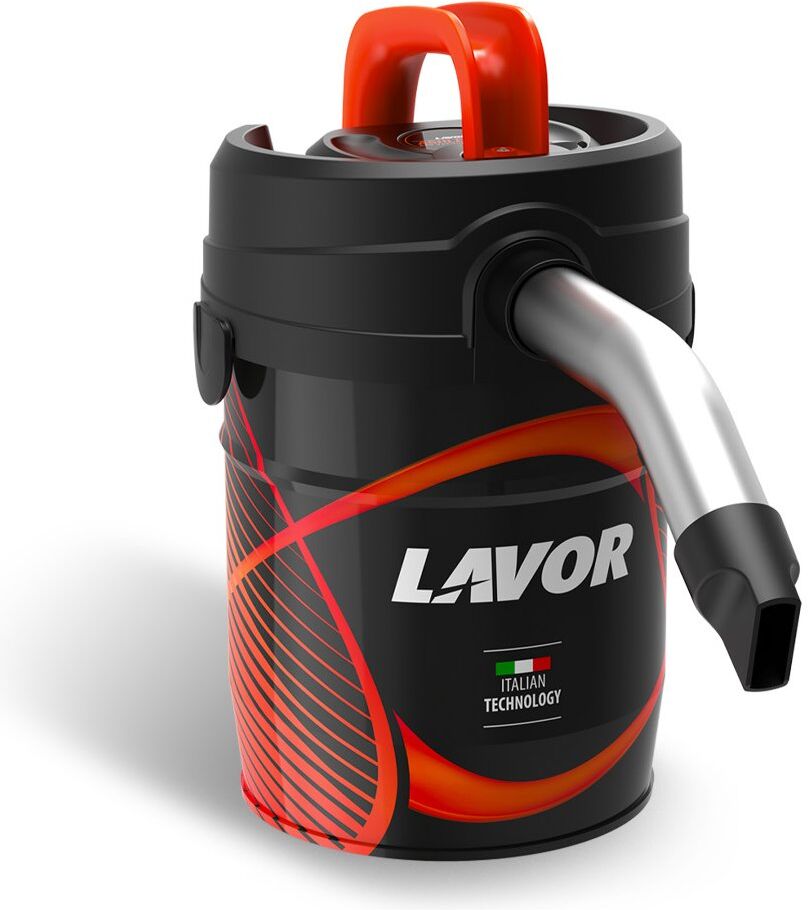Bidone aspiraceneri Lavor 40057 00001 ASHLEY 4.0 Black e Red