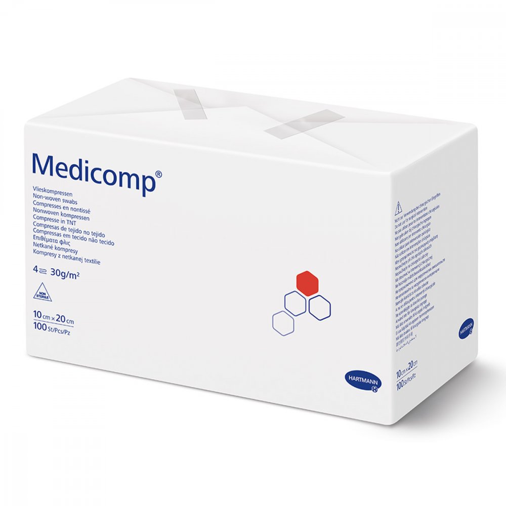 PAUL HARTMANN AG Medicomp Kompressen 10x20 cm unsteril 04783861