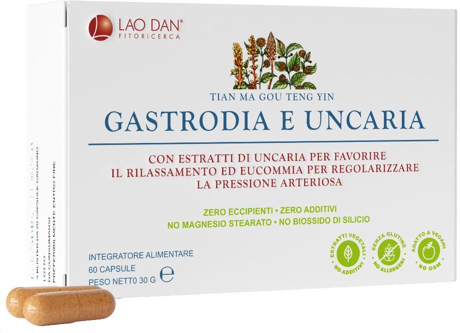 LAO DAN Srl GASTRODIA Uncaria 60 Cpr