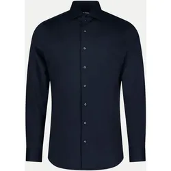 Slim-Fit Hemd Blau 45