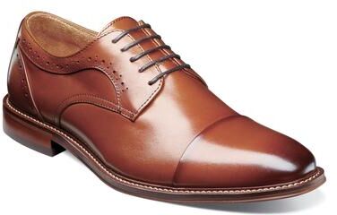 Stacy Adams Maddox - Mens 13 Brown Oxford Shoes Medium