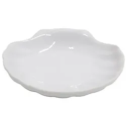 METRO Professional Tapasschale Vilo, Porzellan, 10.3 x 9.7 cm, muschelförmig, weiß, 6 Stück