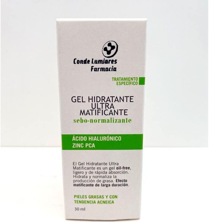 SL Cosmetica SL Cosmética y Gel Hidratante Ultra Matificante 30 ml