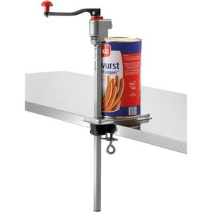 Bartscher Dosenöffner KB565, Tischdosenöffner, für Dosen bis 56,5 cm Höhe, aus Edelstahl, manuell