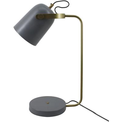 KAYOOM Tischleuchte "Caroline in Grau", grau, H: 58cm, 1 Stk., Leuchten, Tischleuchte