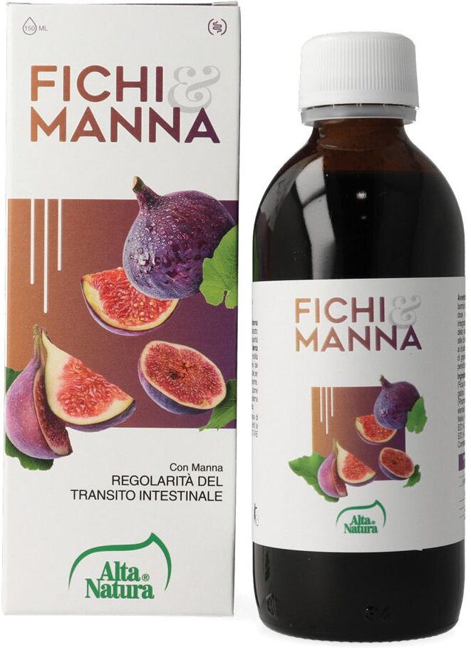 ALTA NATURA-INALME Srl Fichi e Manna Soluzione 150ml - Complemento Alimentare con Fico, Manna e Frangula