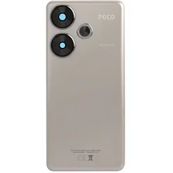 Xiaomi Ersatzteil Rückseite (Abdeckung, Xiaomi Poco F6), Mobilgerät Ersatzteile, Grau