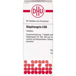Staphisagria C30 80 ST