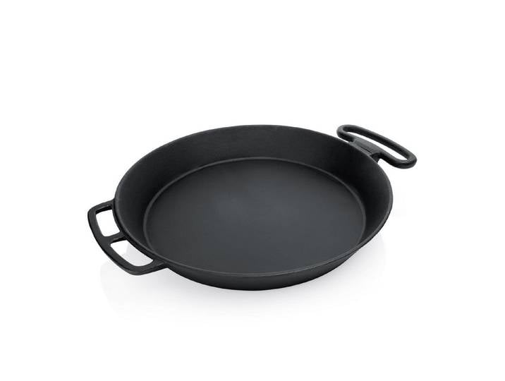 Gastro Spirit Bratpfanne Gusseisen-Riesenpfanne Ø 65 cm mit abnehmbarem Rundgriff