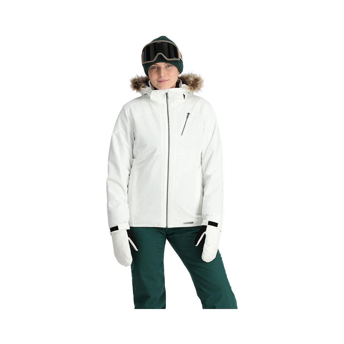Spyder Skyline Jacket white (WHT) M 38SD073302-WHT-M