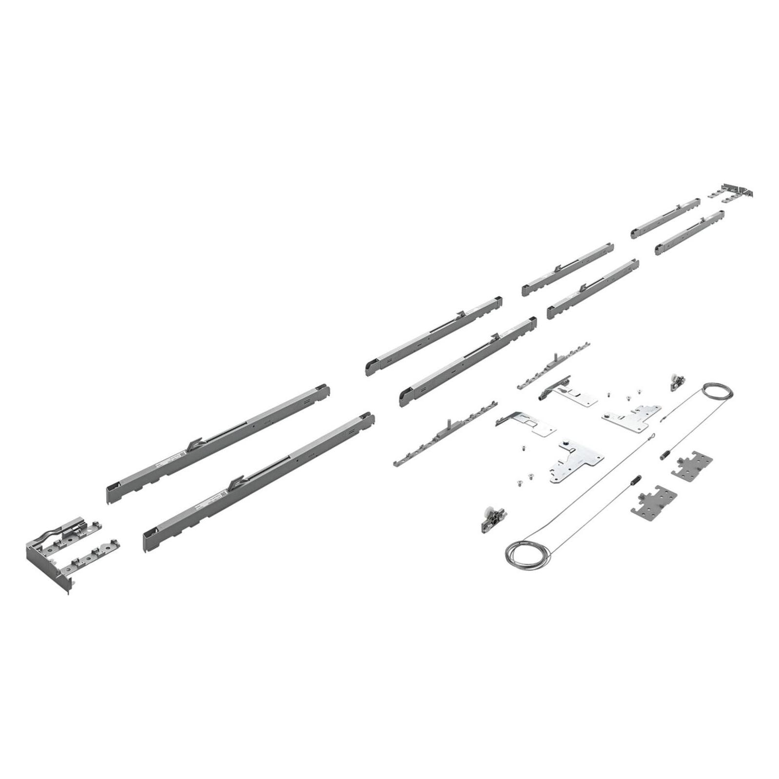 Hettich TOPLINE XL Silent System Dämpfungs-Set, 4-türig 30-80 kg (228812)