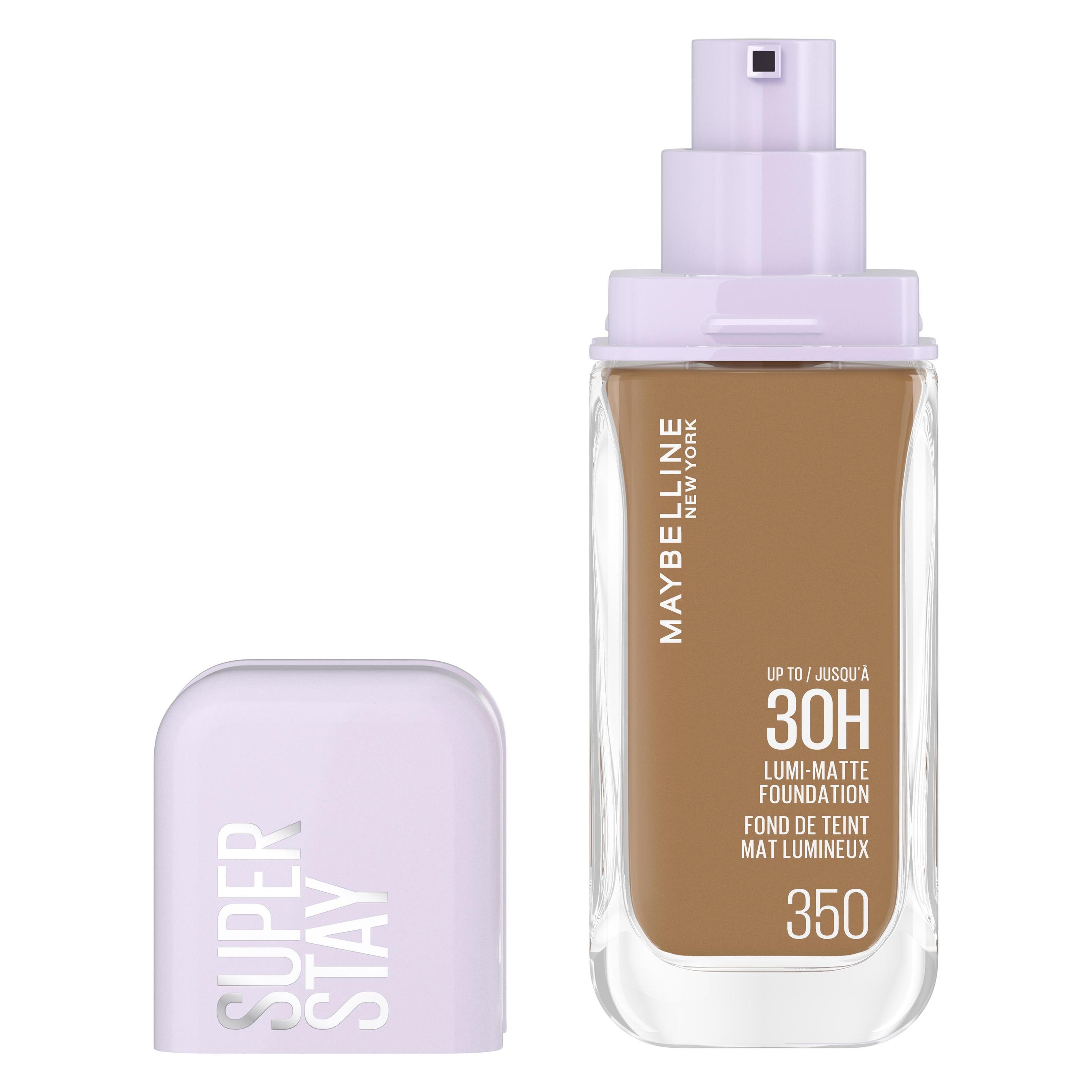Maybelline New York Superstay 30h Lumi-Matte hohe Festigkeit lang anhaltende Deckkraft (350 Nude) (3600531691806)