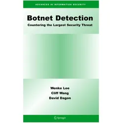 Botnet Detection, Fachbücher von Cliff Wang, Wenke Lee, David Dagon