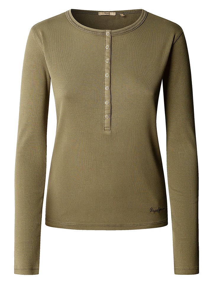Pepe Jeans Longsleeve in Khaki - S