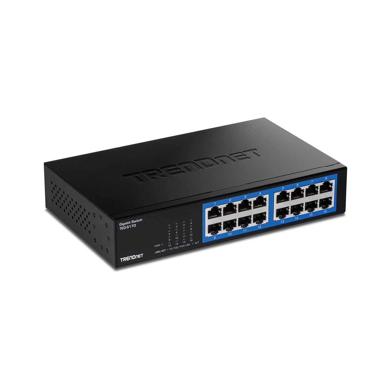 TrendNet Switch 16 Port Gbit Desktop Switch /w metal