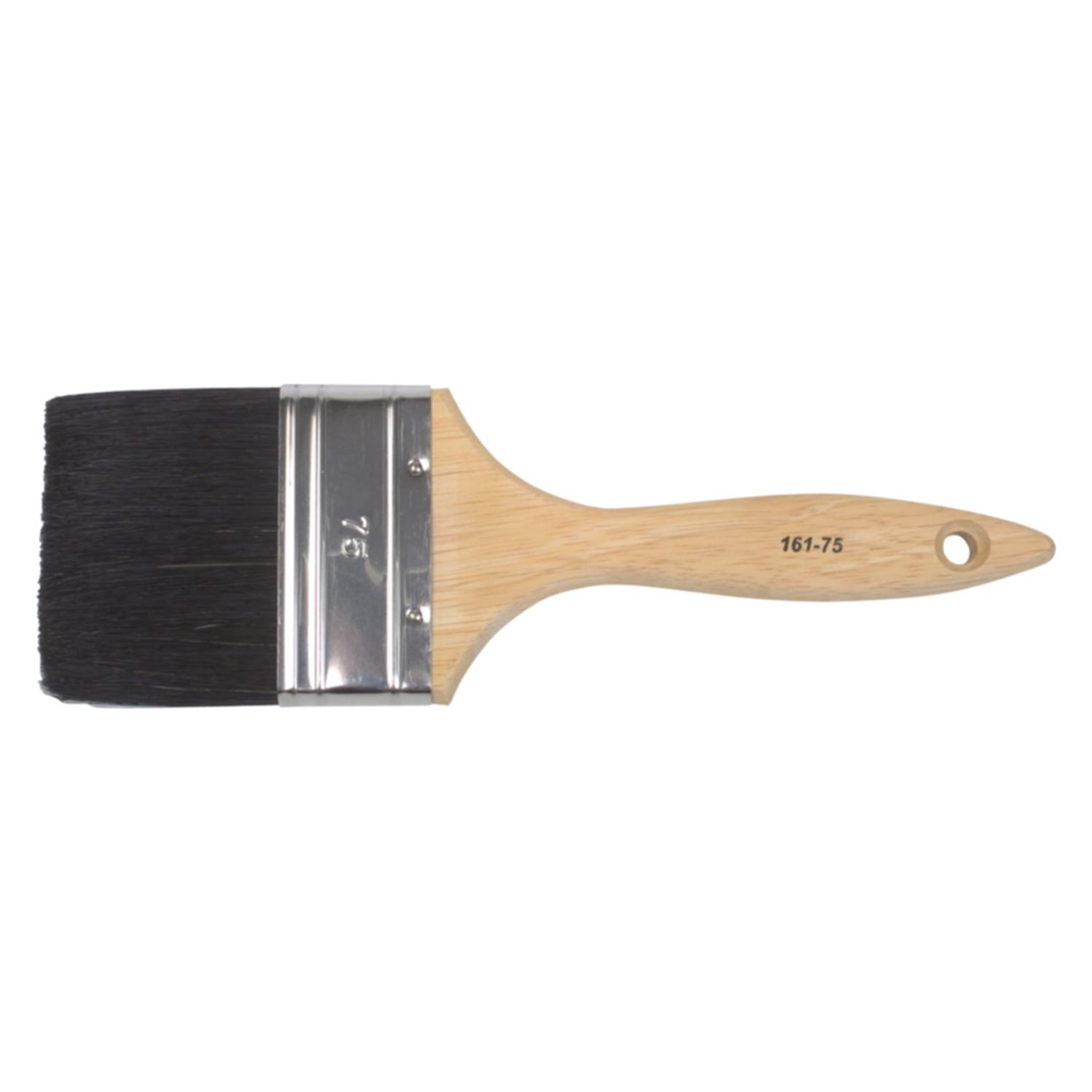 Ebnat Lackierpinsel 75mm schwarze (75 mm) (129080 / Peka Nr. 161-75)
