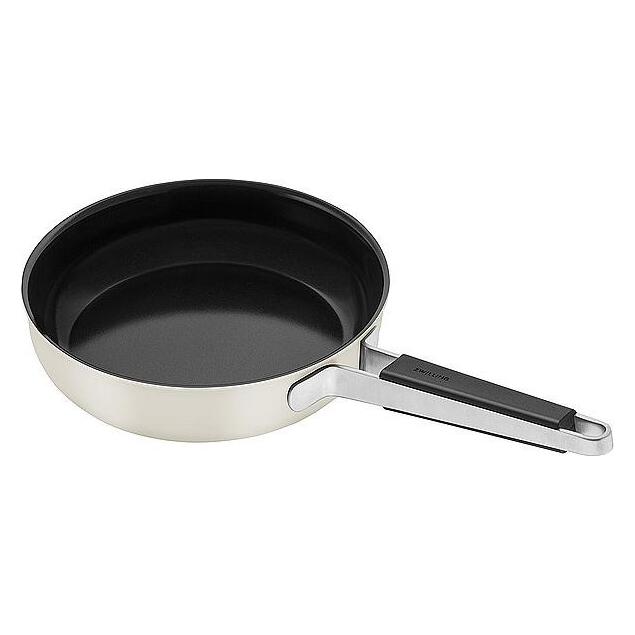 Zwilling Pure Bratpfanne 24cm Elfenbeinweiss (Bratpfanne, Edelstahl, 24.13 x 7.69 cm) (1028815)