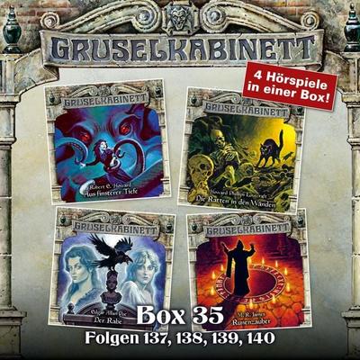 Folgen 137, 138, 139, 140 - Robert E. Howard,Howard Phillips Lovecraft,Edgar Allan Poe,M. R. James, Audio, 4251777705704