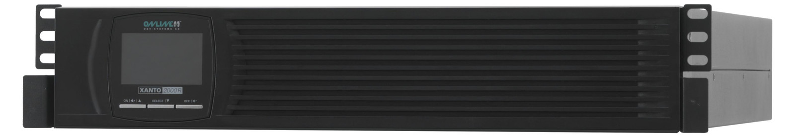 Xanto 2000R Online UPS-systeem met dubbele conversie, 2 kVA, 2000 W, sinusgolf, 110 V, 300 V