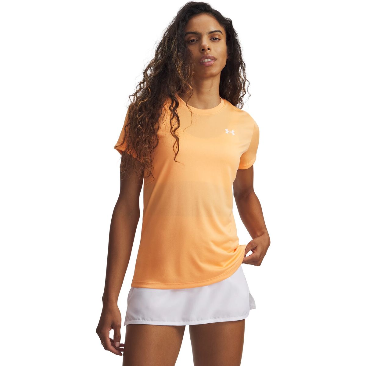 Under Armour Tech SSC - Solid orange white (870) L 1384231-870-LG