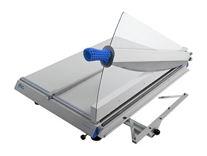 Profi Office A2 Papier Schneidemaschine bis 25 Blatt Schneidleistung, Typ Hebelschneider HQ 710 mit automatischer Blattanpressung (99121)