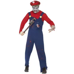 Smiffys Zombie - Klempner Mario (M)