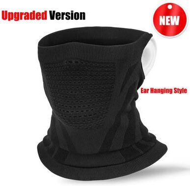 Inspired Finds ArcticGuard Breathable Thermal Half Face Ski Mask Unisex Outdoor Sports Protection new Black