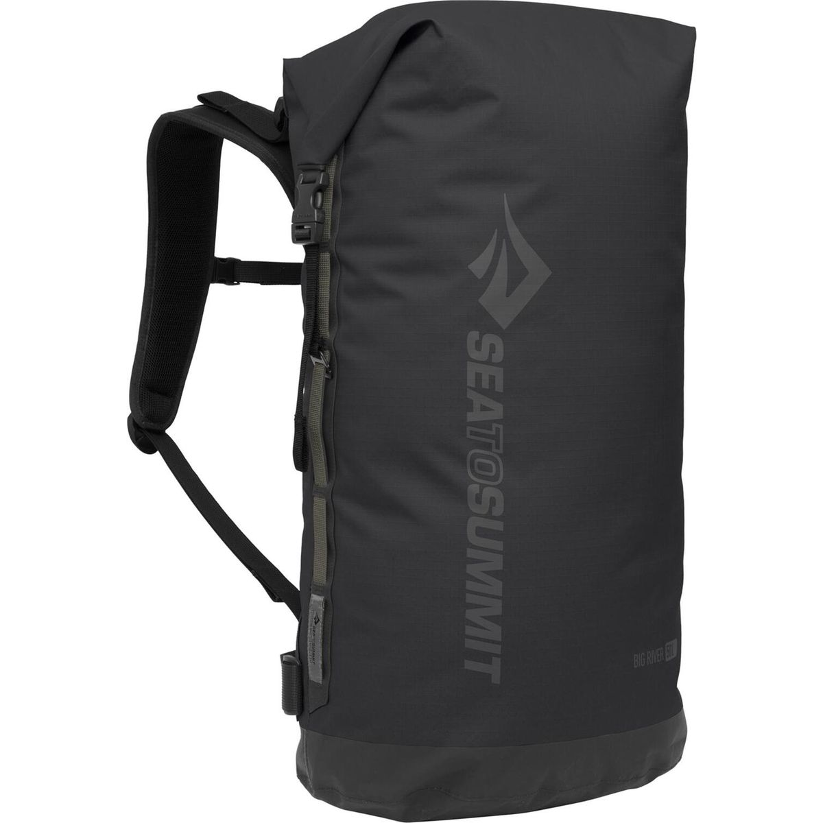 Sea to Summit Big River Dry Backpack jet black 50L ASG013031-080101