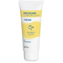 Descolind Comfort Light Cream 100 ml zieht besonders schnell in die Haut ein ohne zu fetten
