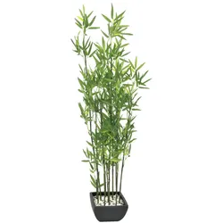 EUROPALMS Zierbambus in Dekoschale, künstlich, 120cm