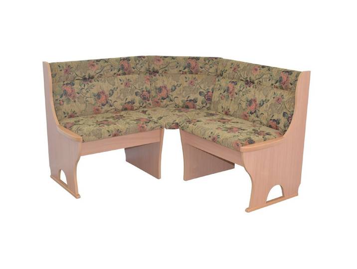 moebel-direkt-online Eckbank Anja (Mit Stauraumfunktion unter den Sitzflächen, Stellfläche 125x125 cm), Sitzflächen mit Gasdruckfedern ausgetattet