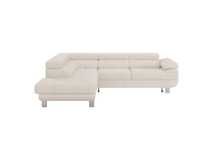 Ecksofa mit Schlaffunktion & Bettkasten Savona Perlmutt