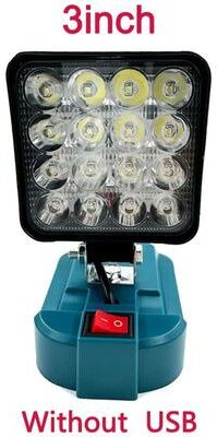 Uplift Treasures Cordless LED Work Light For Makita 3inch No Usb