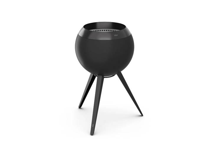 Höfats Brasero MOON 45 All black, piètement haut