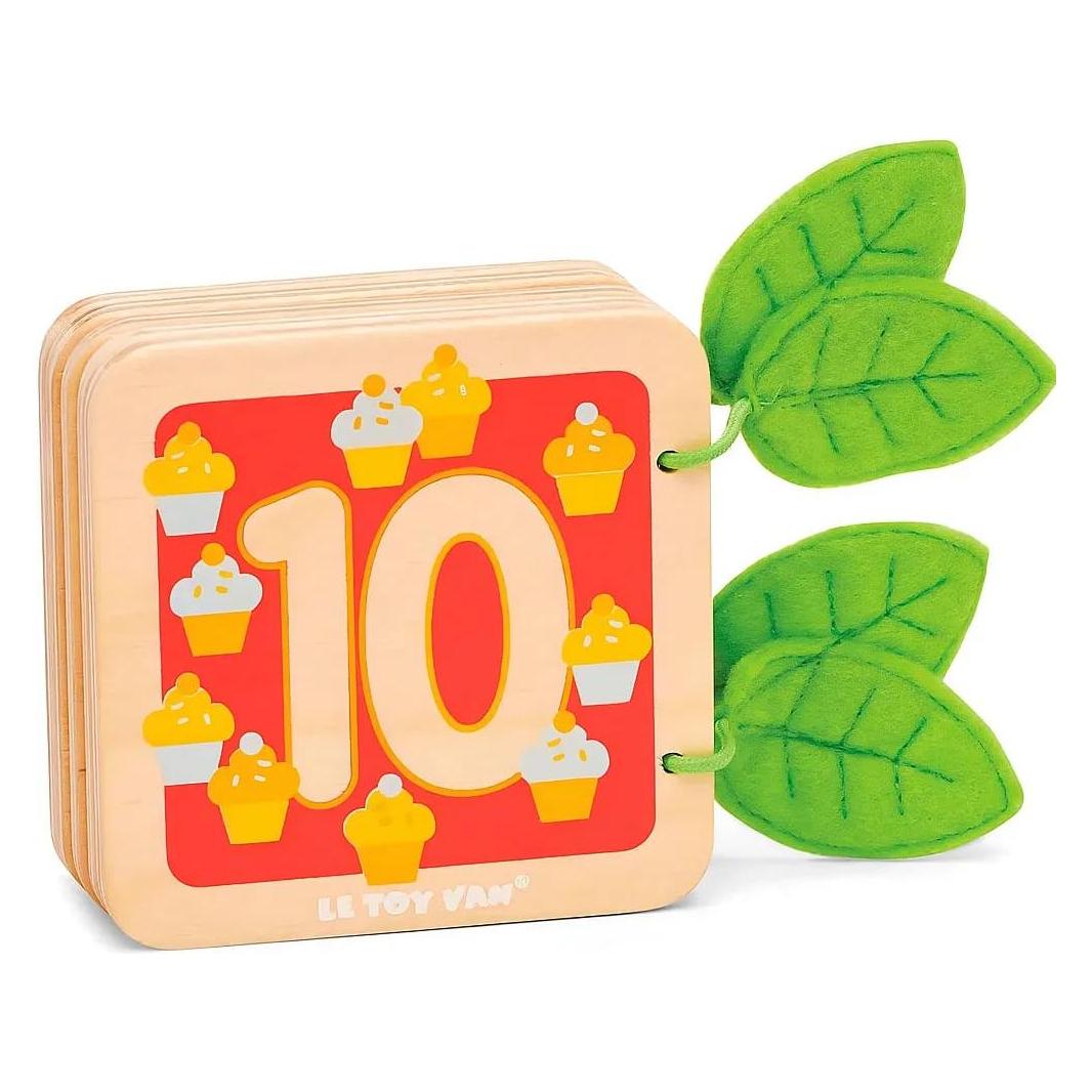 Le Toy Van Holzbuch - Zahlen lernen 1-10 (PL114)