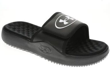 Under Armour Ignite Pro 8 Slide (Men's) Athletic in Black, Size 10 M, Memory Foam/Rubber/Synthetic