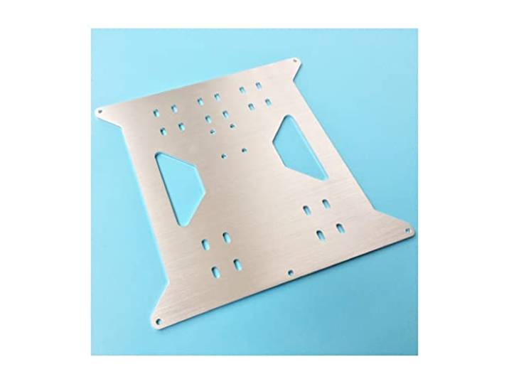 Aluminium-Z-Achsen-Schlittenplatte for I3-Heißbett, Upgrade der Drucker-Heizbettunterstützung, 1 Stück